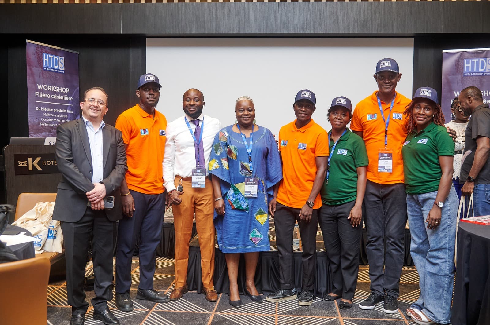 The HTTS International team in Douala